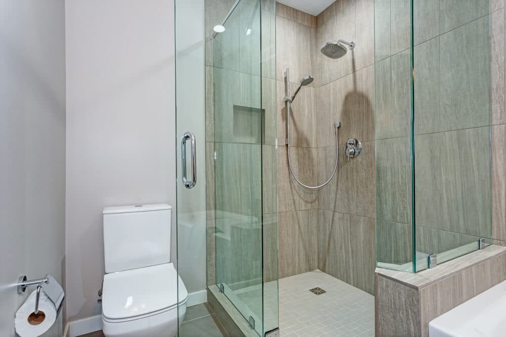 Shower on a Budget | Big Easy Bathroom