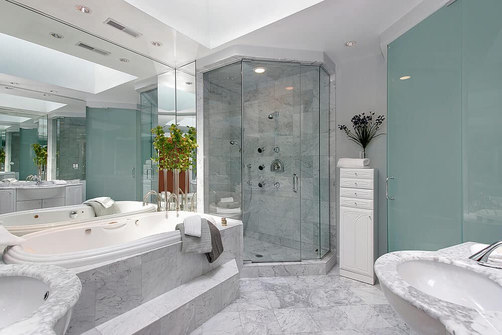 modern bathrooms