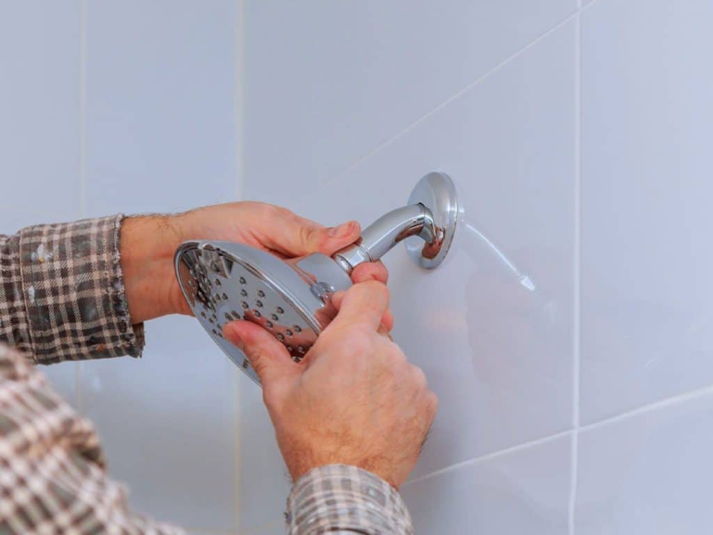 installation normal shower
