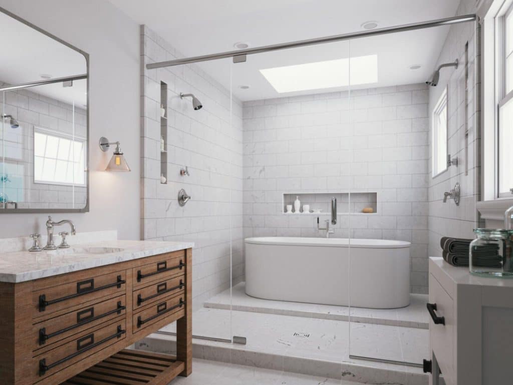 latest design bathrooms trends