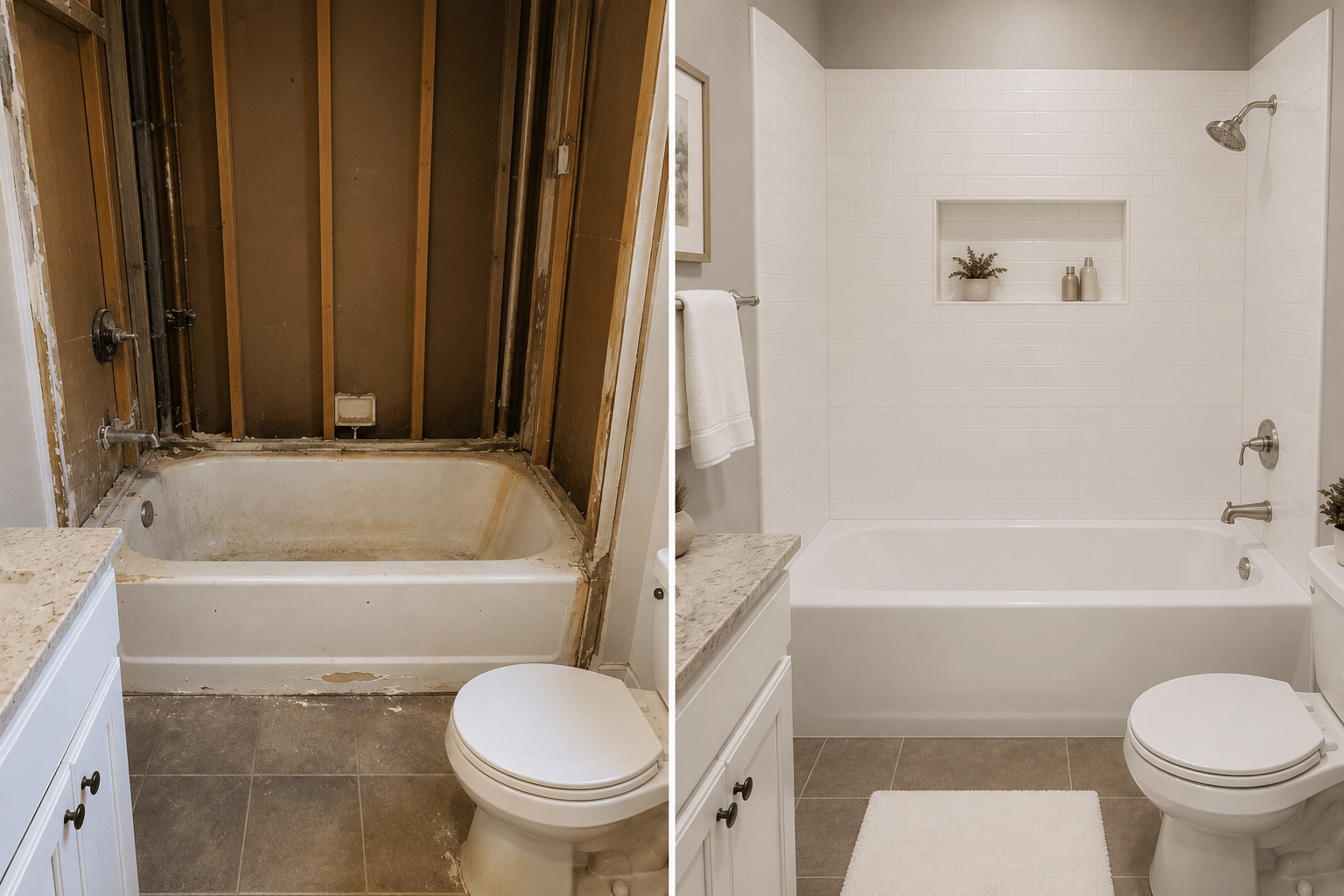 full bathtub replacement